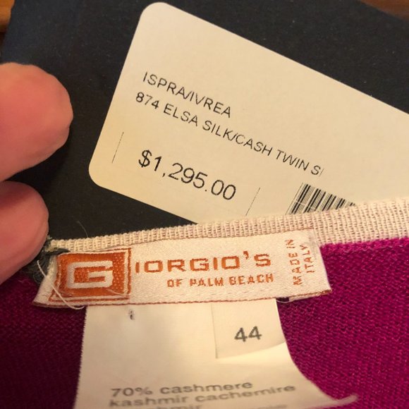 Giorgio's of Palm Beach Sweater button down - Picture 3 of 3